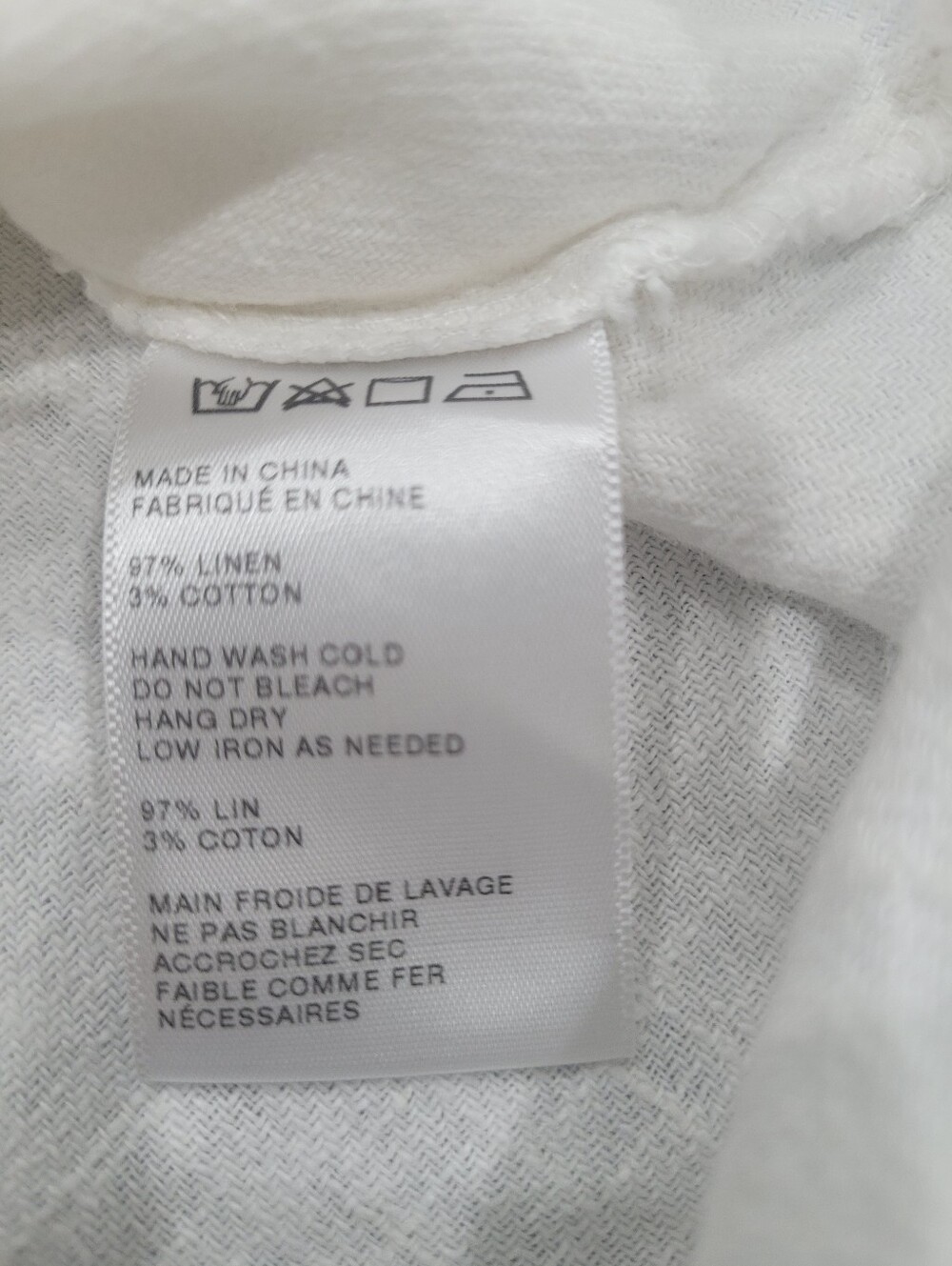 Maeve Women’s  Cream Bow-Front Tank Top - Picture 5 of 5
